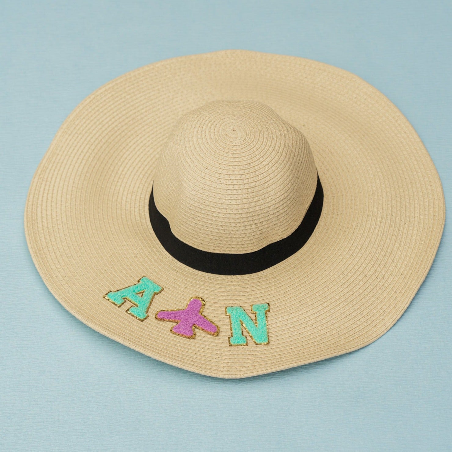 Monogram Collection - Personalised Beach Floppy Hat