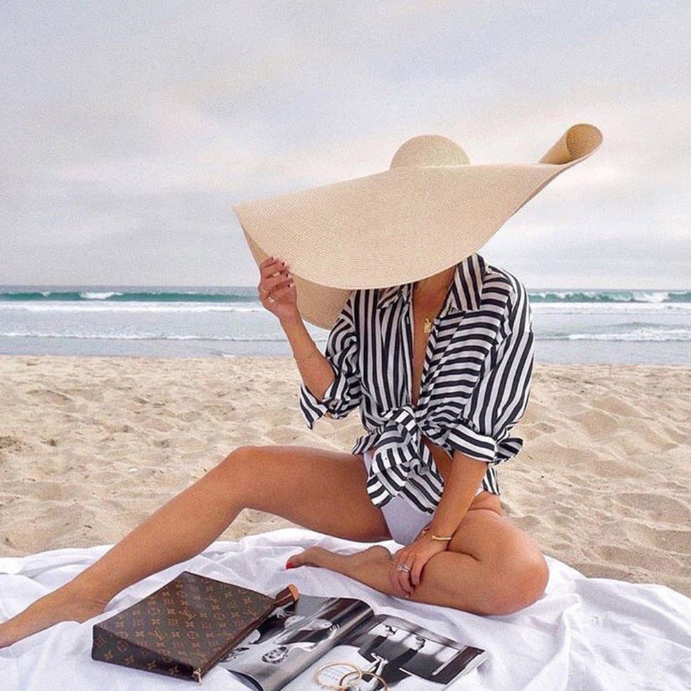 Personalised Beach Hat - Oversized