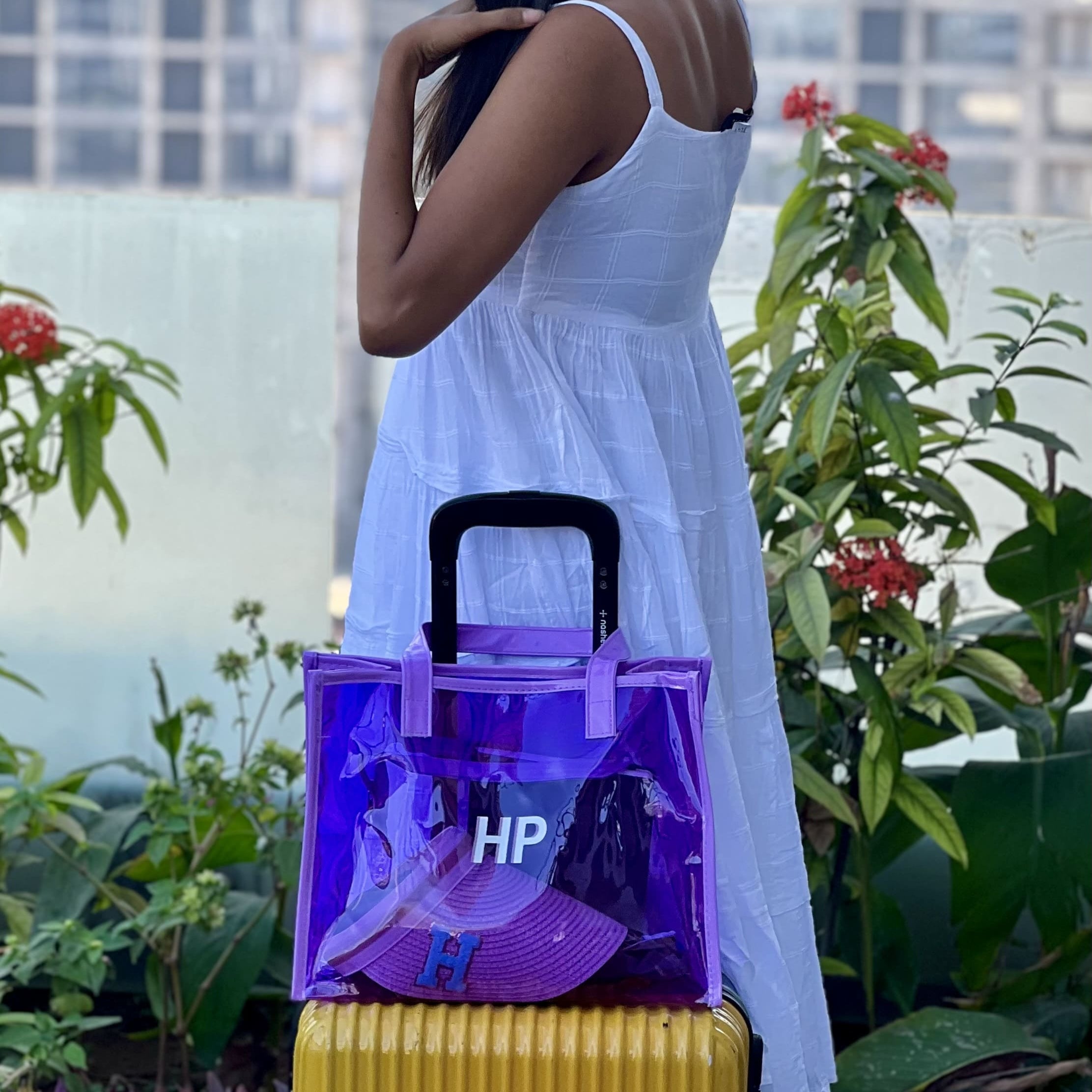 Personalised Luxe Jelly Hue Tote Bags