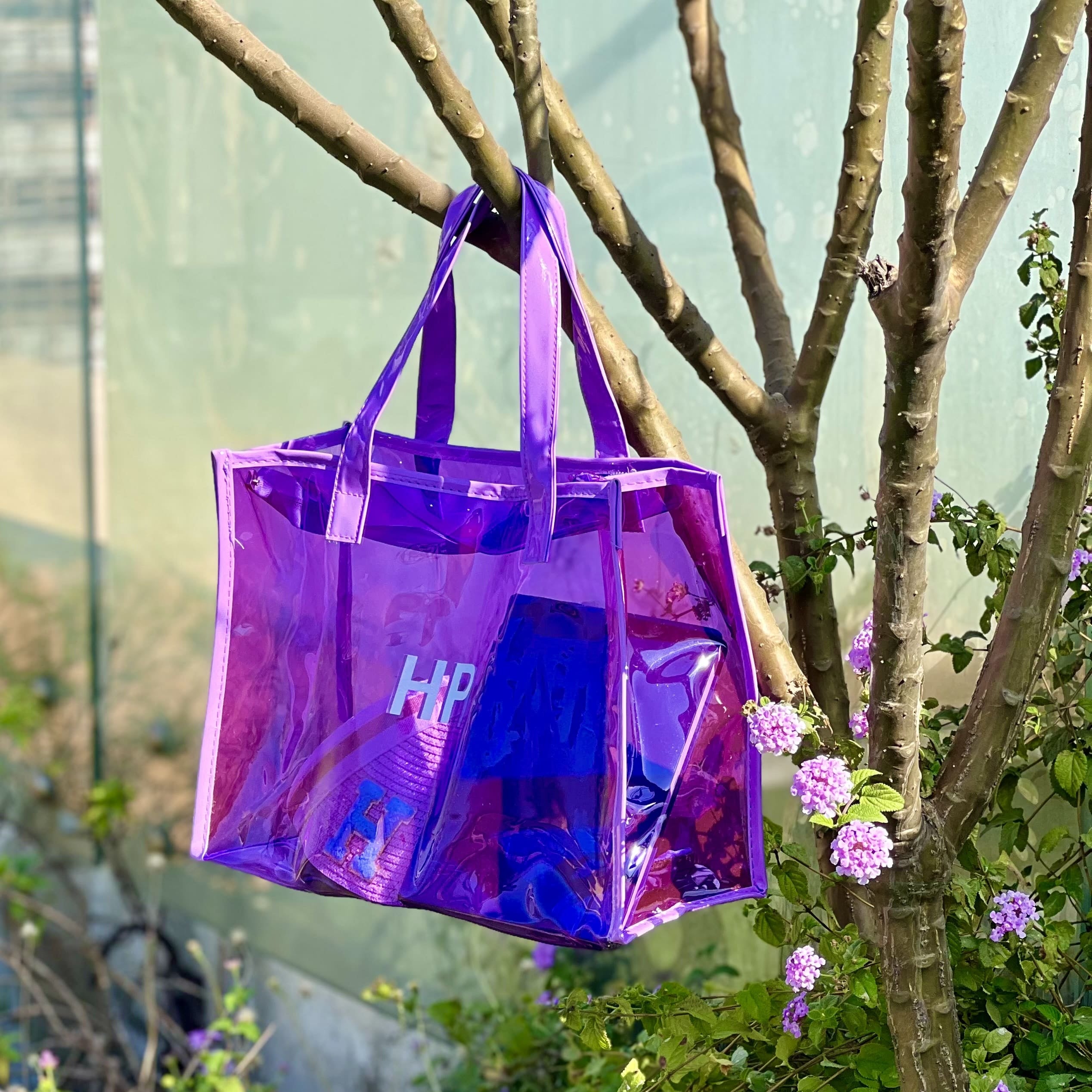 Personalised Luxe Jelly Hue Tote Bags