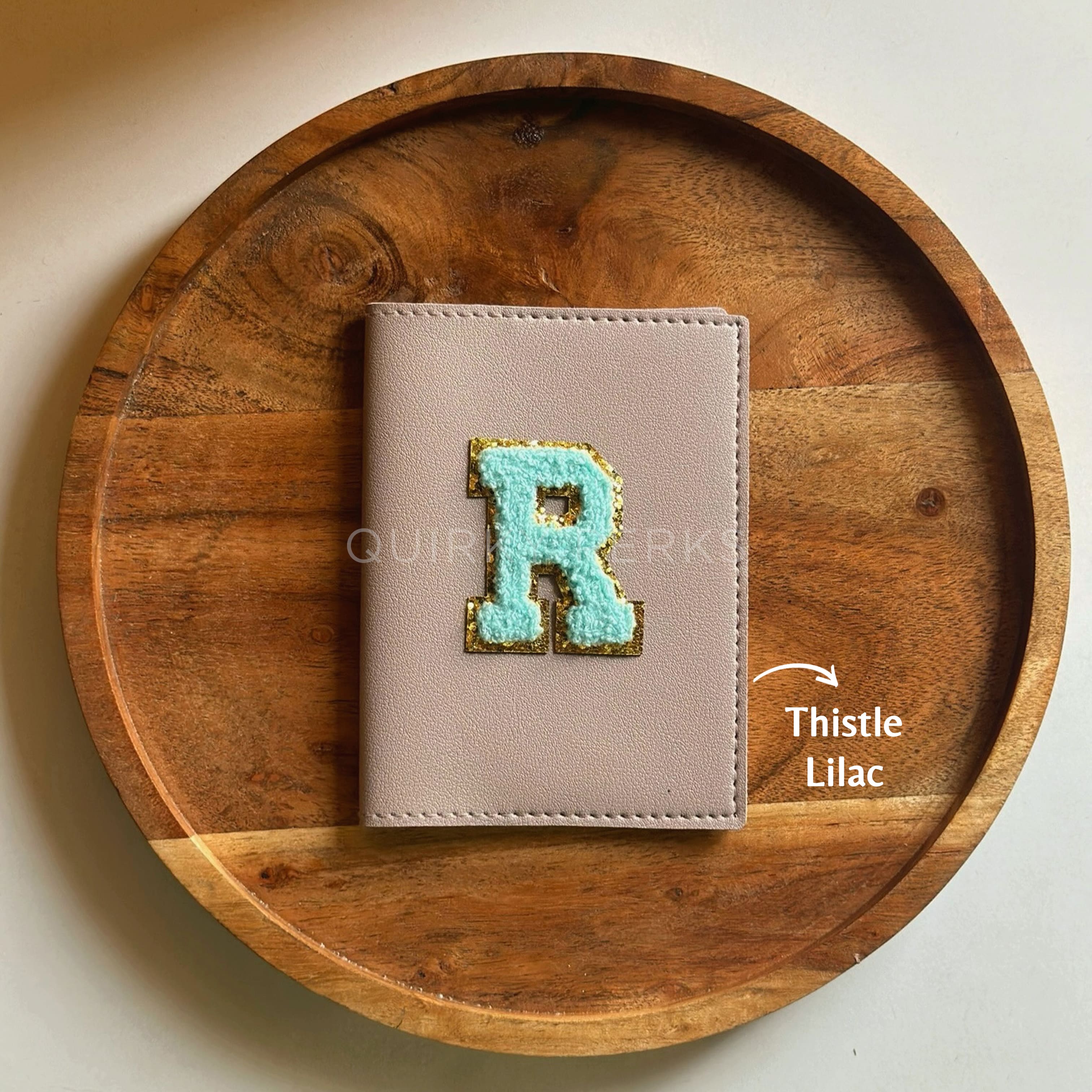 Personalised Monogram Passport Cover