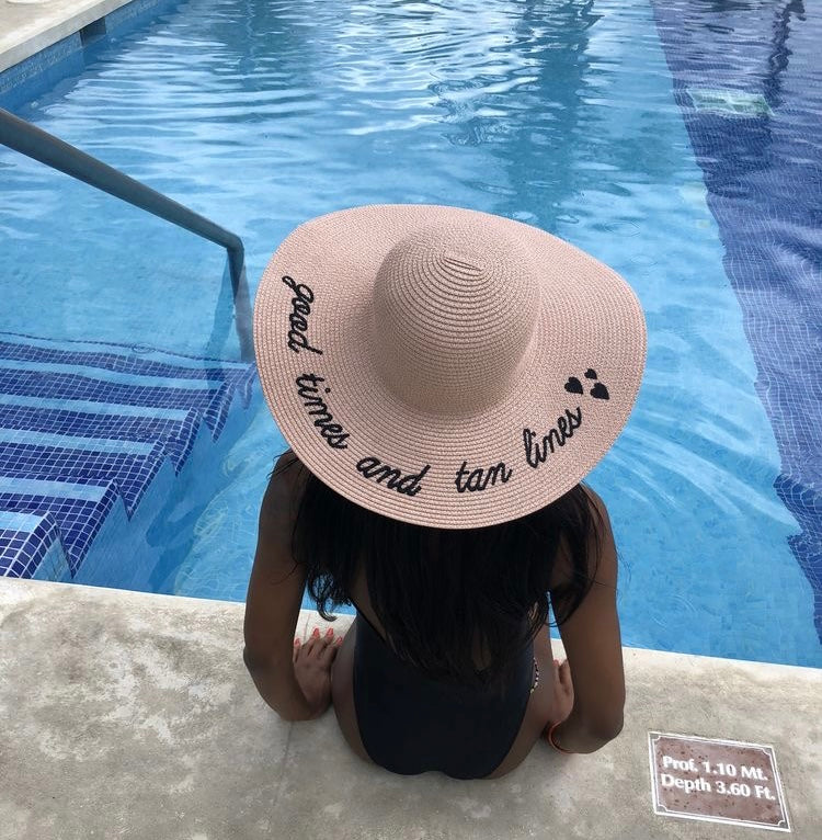 Beach Hat - Good Times And Tan Lines