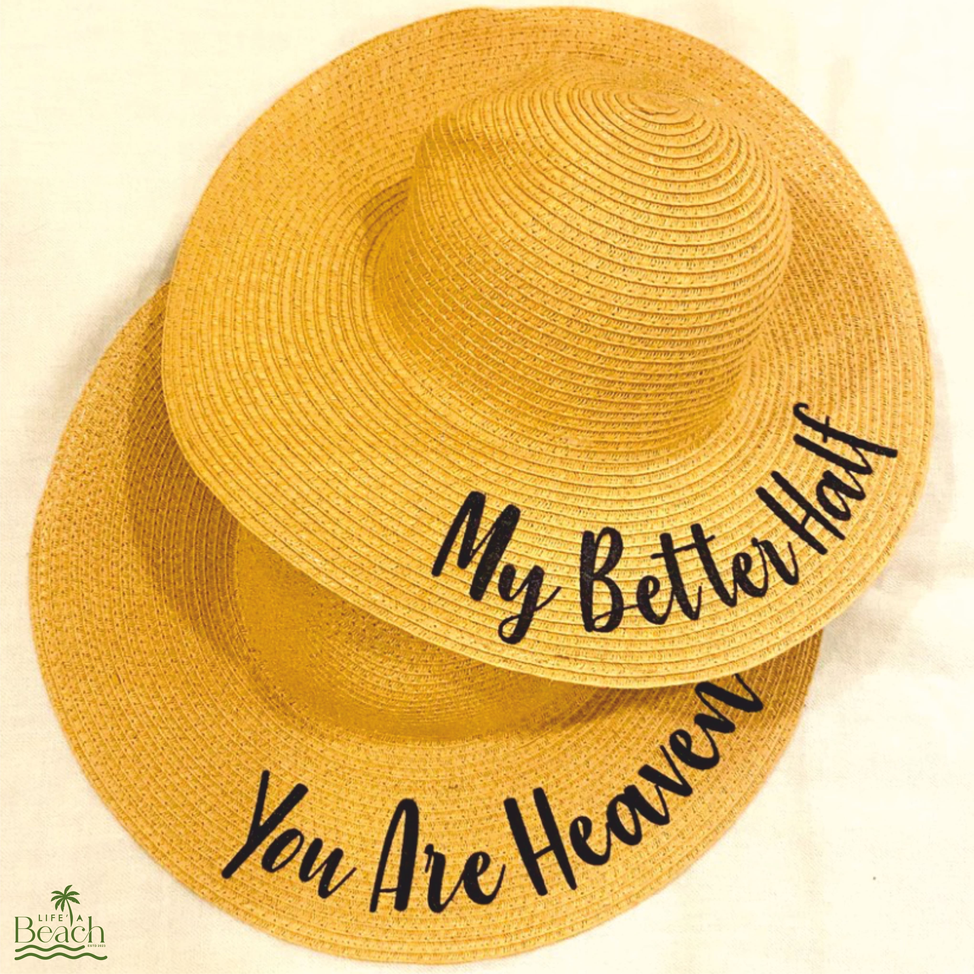 Personalised Beach Floppy Hat