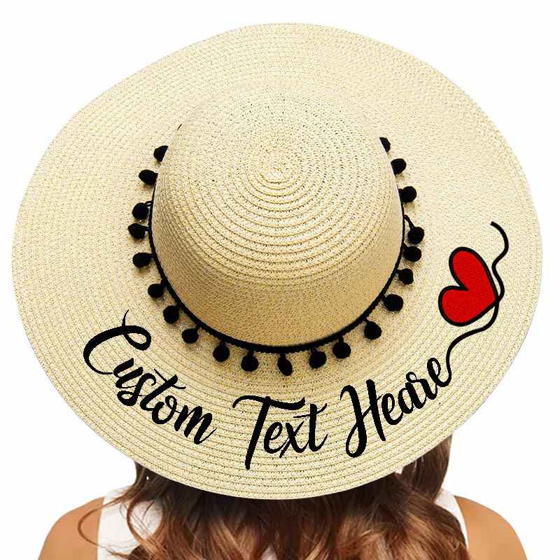 Personalised Beach Hat - Quirky Perks